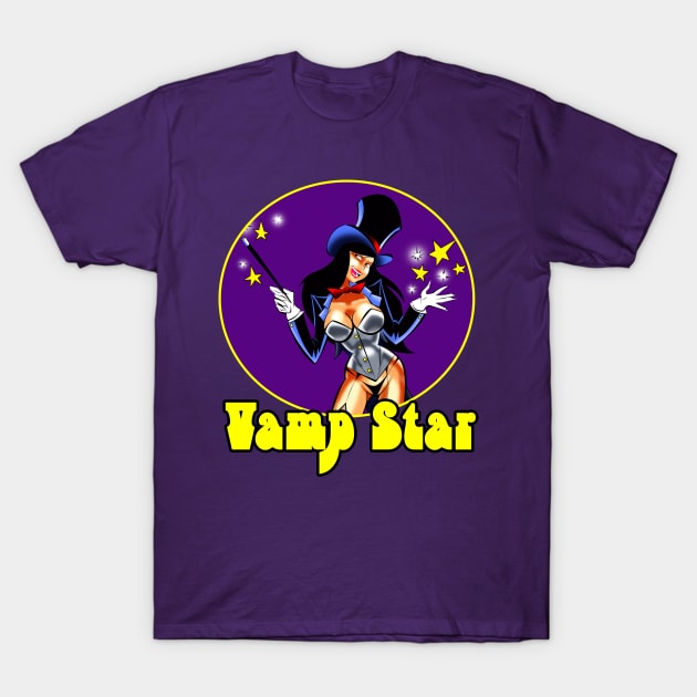 Vamp Star - Wicked City Radio T-Shirt by atomicsnackbar